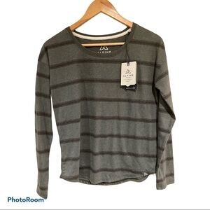 Alpine design long sleeve striped tshirt